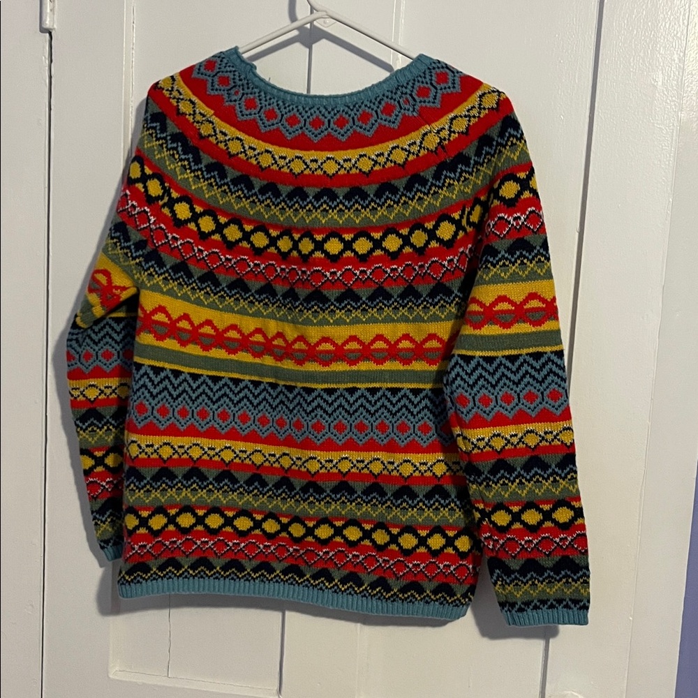 Multicolor Patterned women’s Sweater small - Picture 6 of 6